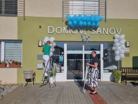 V Šanově oslavili patnácté výročí domova