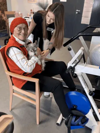 Canisterapie v SeniorCentru Liberec