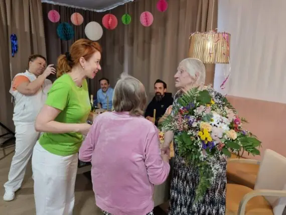 Pátá stoletá klientka SeniorCentra Šanov oslavila svoje životní jubileum