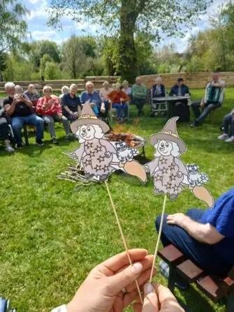 Pálení čarodějnic v Senevida Telč