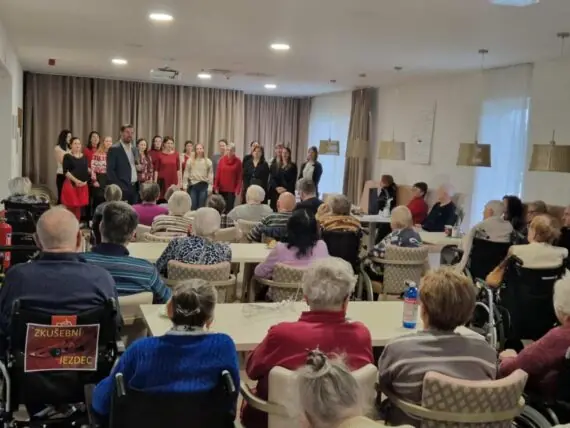 Koncert JK VOICES v Senevida Šanov