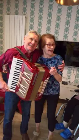 Chvíle s hudbou v SeniorCentru Kolín