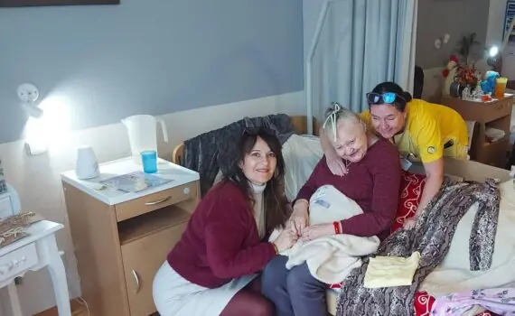 Péče a podpora nejpotřebnějším v Senevida Šanov