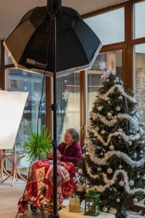 Vánoční focení s mladými talenty v Senevida Kolín