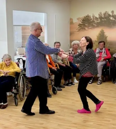 taneční terpaie s Veletou